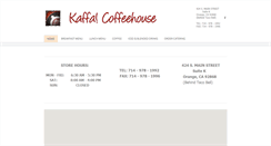 Desktop Screenshot of kaffainc.com